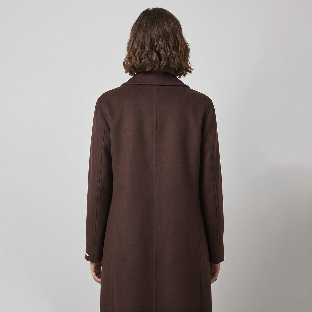 Cappotto Cucito a Mano in Misto Lana - i BLUES