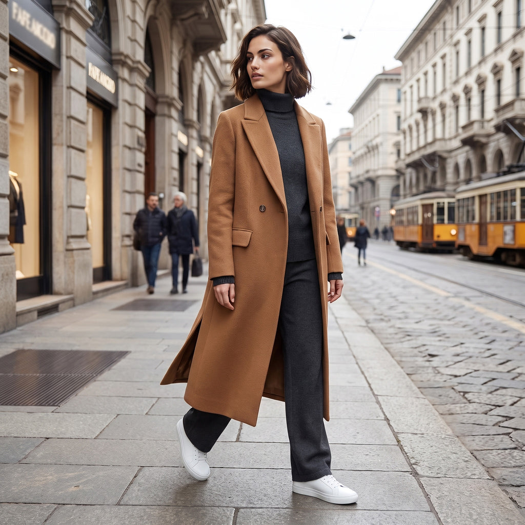 Cappotto Lungo Color Cammello – i BLUES