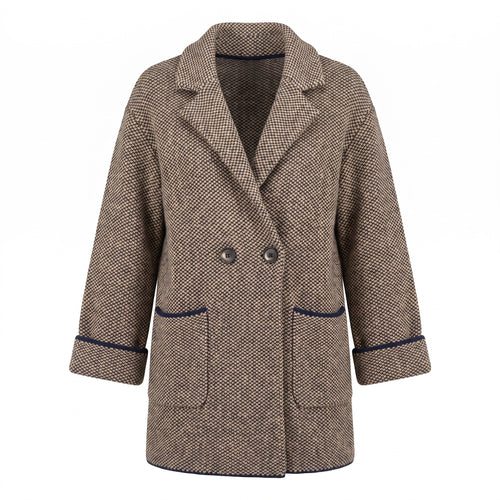 Cappotto Lungo in Maglia di Lana Vergine – BASE Milano