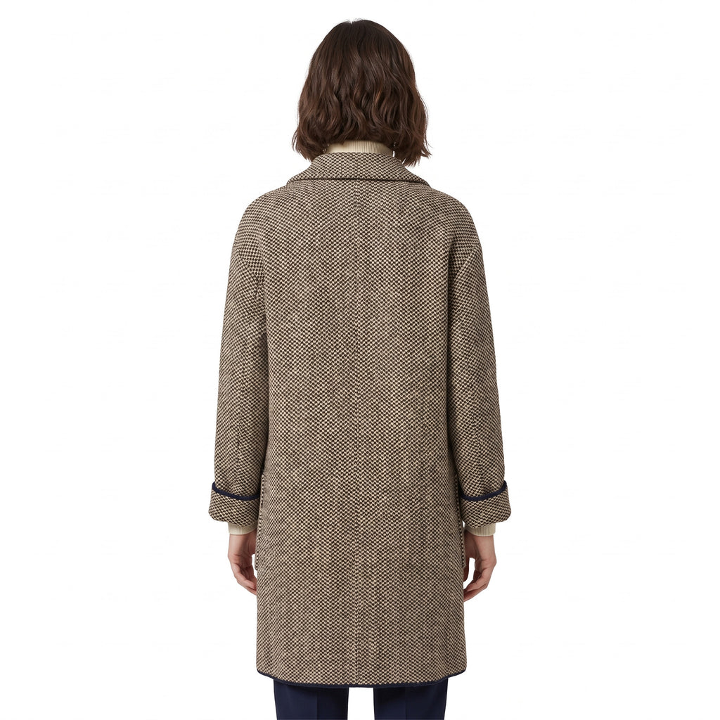 Cappotto Lungo in Maglia di Lana Vergine – BASE Milano